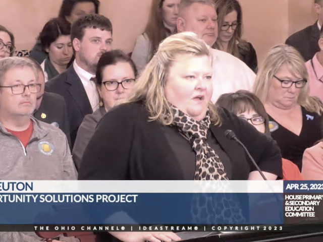 Beau Eaton is a proponent of HB 8. Eaton is from the Opportunity Solutions Project, a branch of the ultra-right-wing Foundation for Government Accountability.