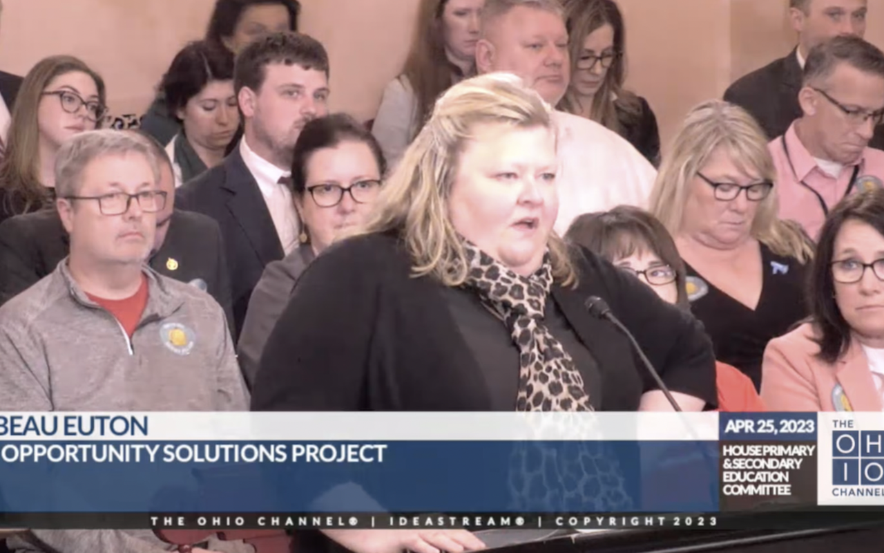 Beau Eaton is a proponent of HB 8. Eaton is from the Opportunity Solutions Project, a branch of the ultra-right-wing Foundation for Government Accountability.