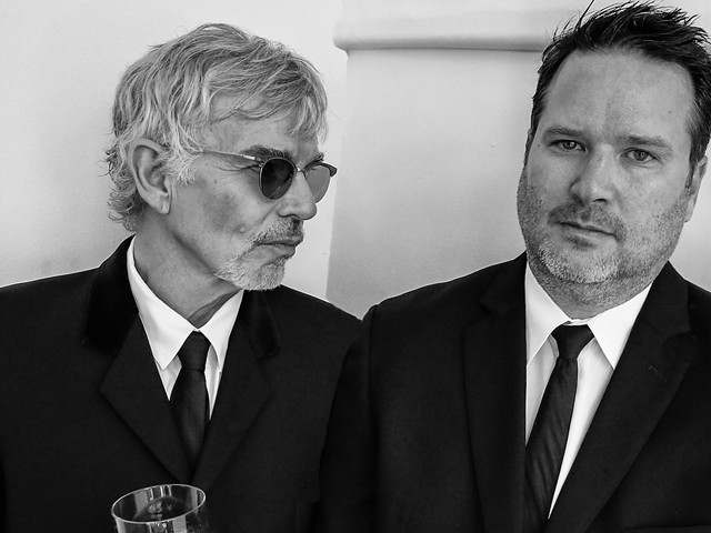 Billy Bob Thornton and J.D. Andrew of The Boxmasters