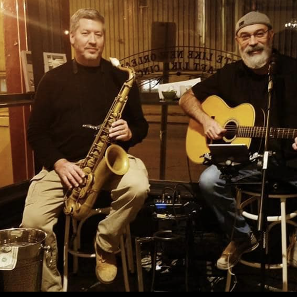 Blues Duo Pete Benoit and Randy Villars