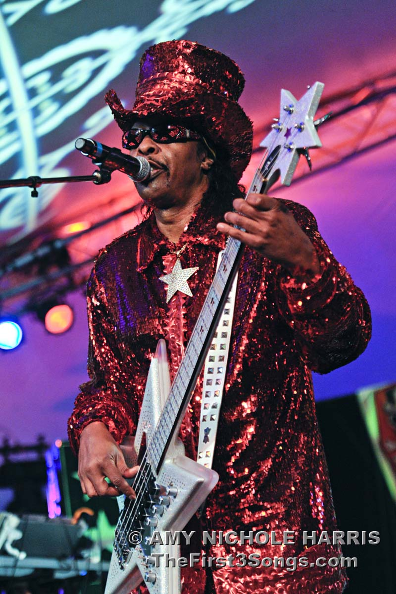Bootsy Collins performs at Voodoo Festival in NOLA