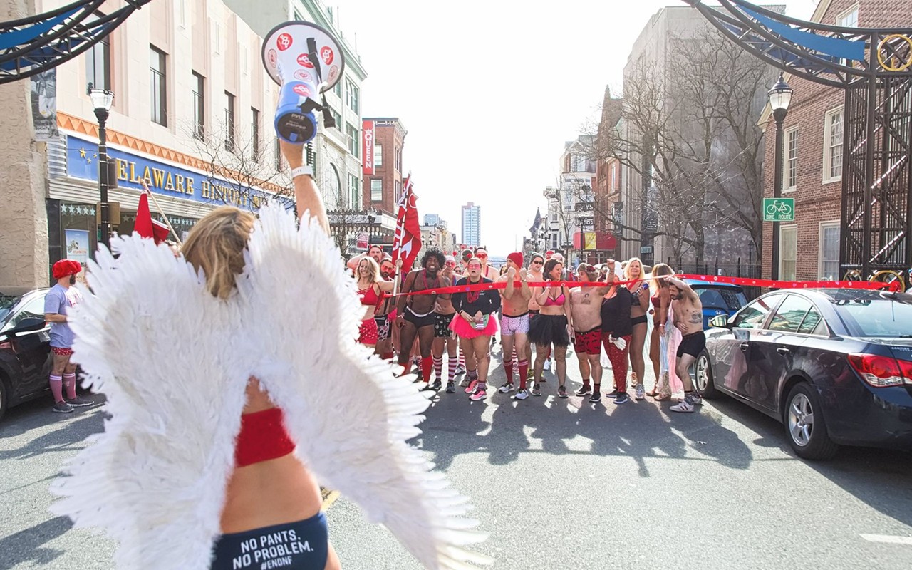 You'll find runners sporting their finest undies, tu-tu's, and costumes at the starting line.