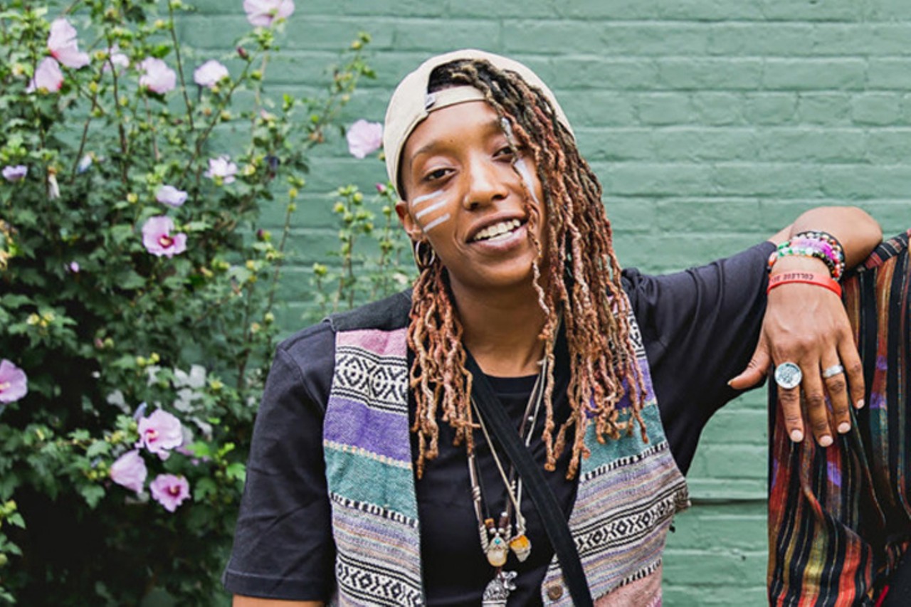 Siri Imani, artist, activist, musician and a member of Cincinnati's popular Hip Hop and community service group TRIIIBE.
Photo: Hailey Bollinger