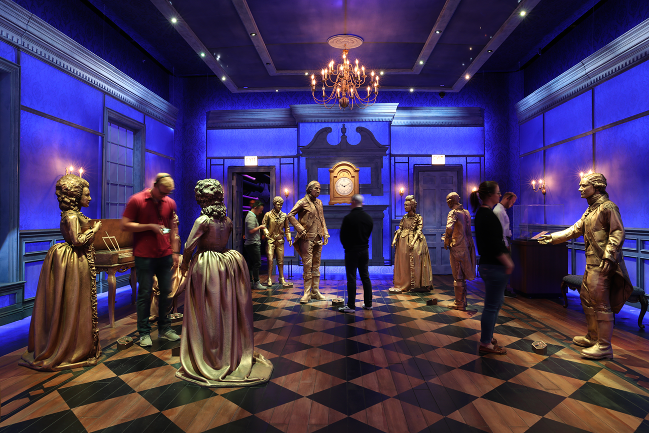 The Schuyler Mansion Gallery in “Hamilton: The Exhibition”