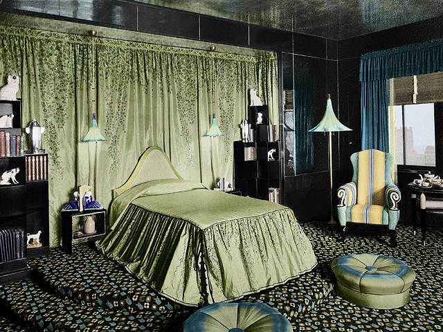 Joseph Urban (American, b. Austria, 1872 -1933), "Bedroom for Elaine Wormser
(detail)," Chicago, 1930