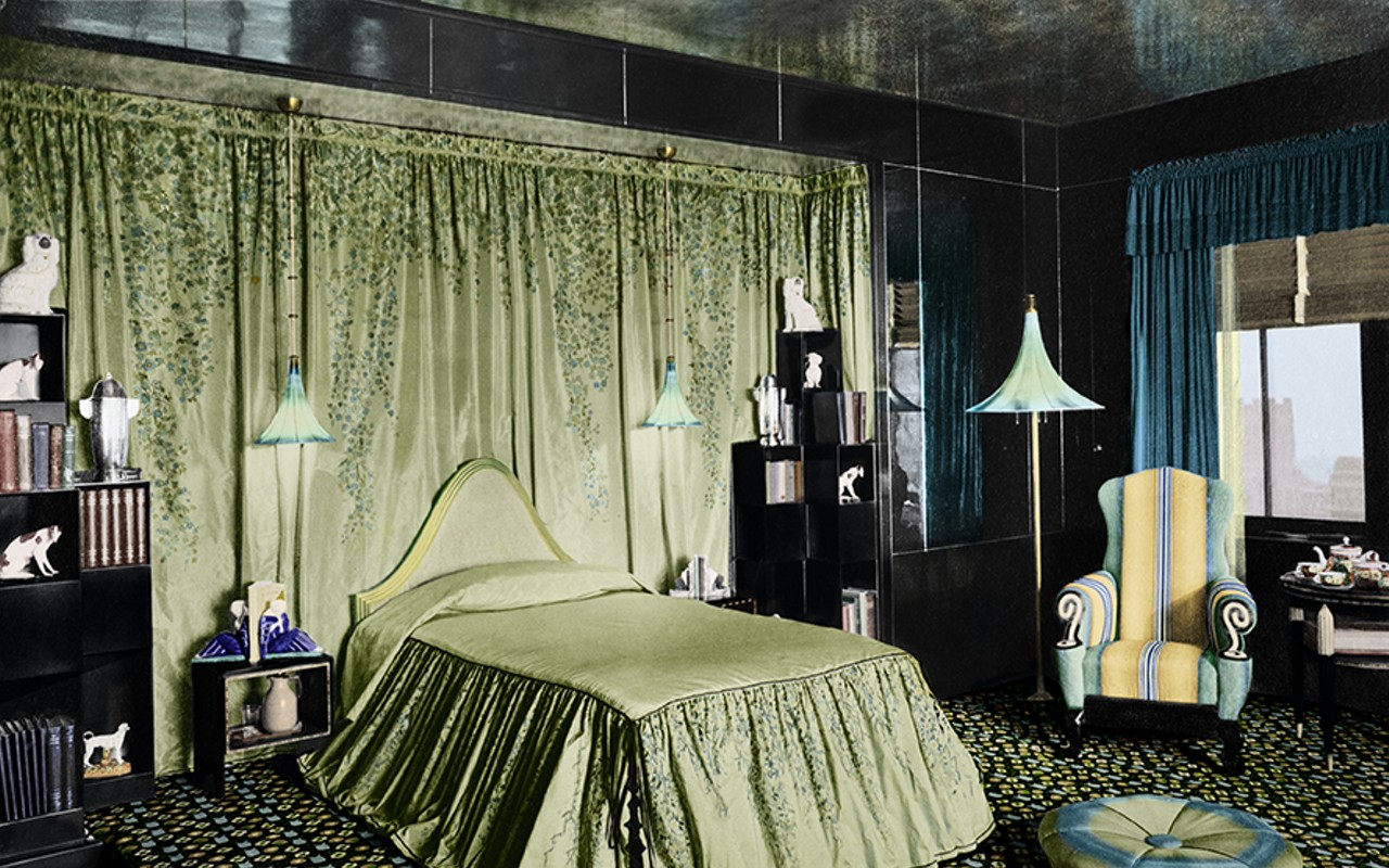 Joseph Urban (American, b. Austria, 1872 -1933), "Bedroom for Elaine Wormser
(detail)," Chicago, 1930