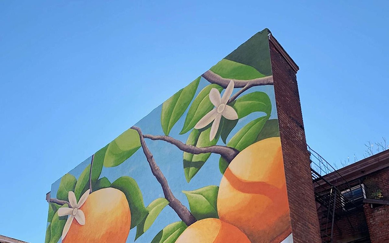 The 'Welcome to Jaffa' mural in Over-the-Rhine.