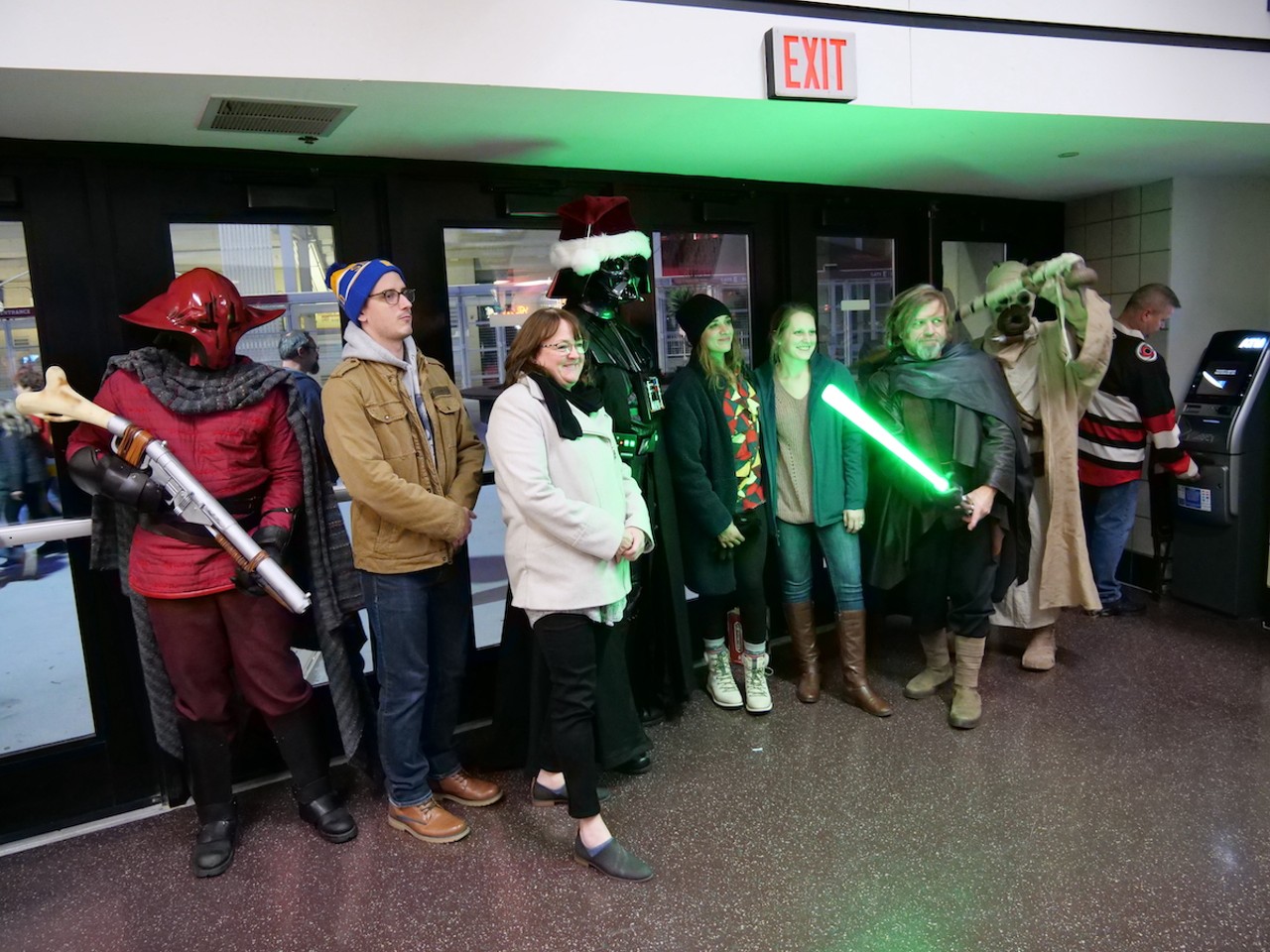 The Cincinnati Cyclones host Star Wars night during the game against the Fort Wayne Komets at Heritage Bank Center on Dec. 16, 2022.