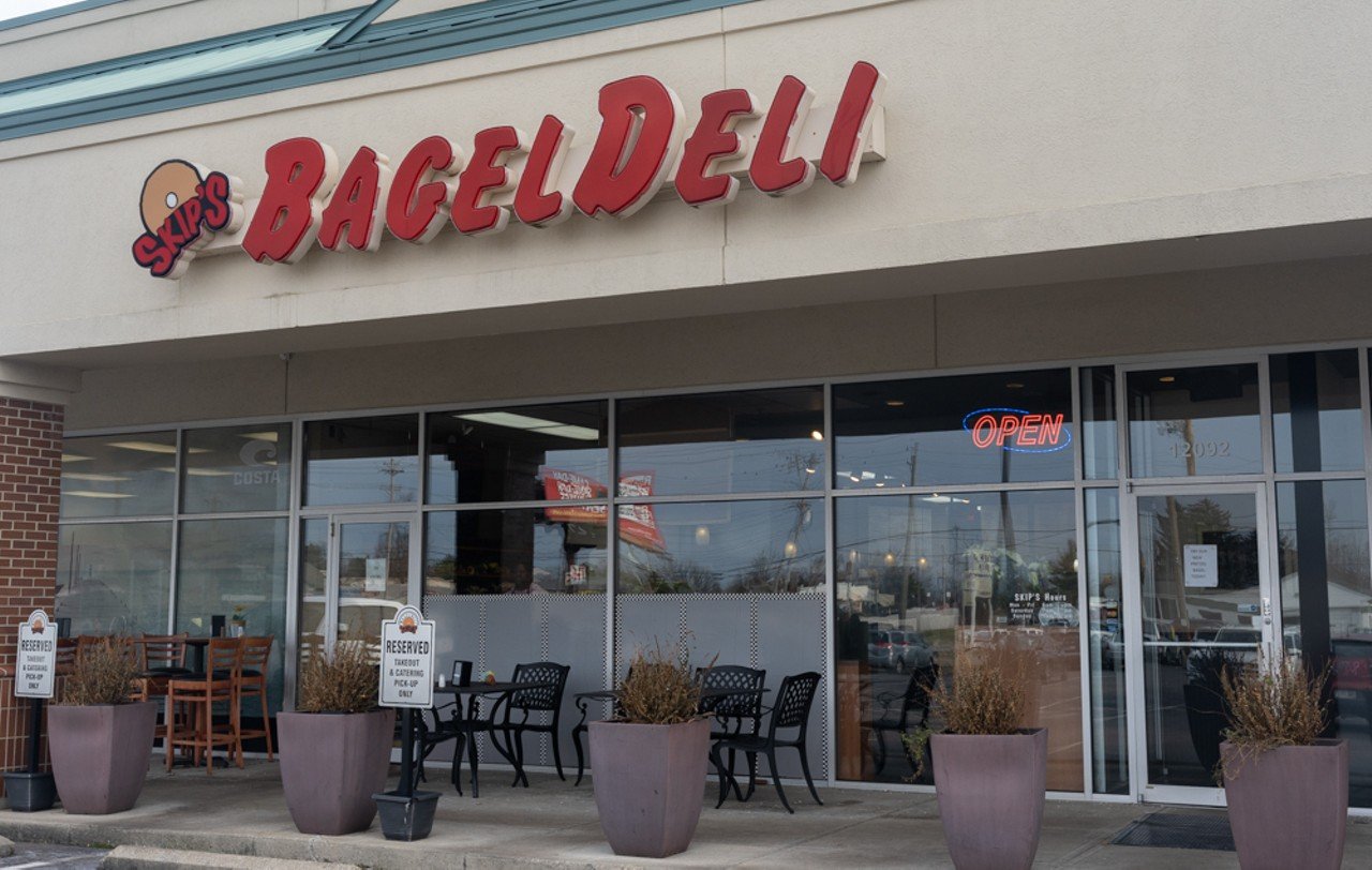 Skip’s BagelDeli 
12092 Montgomery Road, Symmes Township
Skip’s BagelDeli has been serving bagels since 1996. They are open for breakfast, lunch, and dinner and also provide catering options for events. The shop features a variety of bagels and New York-style deli sandwiches.