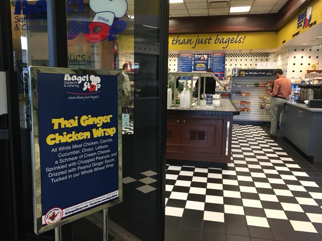 The Bagel Stop 
312 Elm St., Downtown
Bagel Stop has served breakfast and lunches in downtown Cincinnati for over 20 years.  Their sandwiches are made to order and are great for catering events. Some of their signature items include their Turkey Zinger and Corned Beef Reuben.