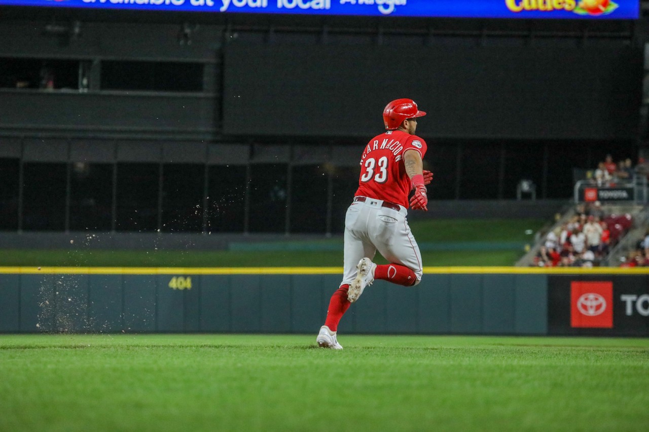 Christian Encarnacion-Strand grounds out to third base in the bottom of the sixth inning | Cincinnati Reds vs. St. Louis Cardinals | Sept. 9, 2023