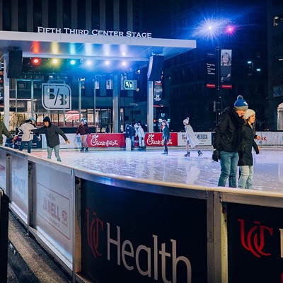 The UC Health Ice Rink at Fountain Square