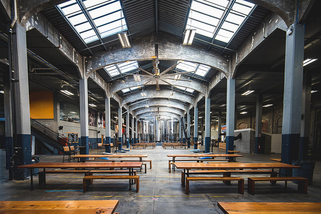 6. Rhinegeist
1910 Elm St., Over-the-Rhine
"Great atmosphere, great beer! Free parking lot across the street from the brewery. Kid-family friendly with games, cornhole, ping pong, etc." — Morgan F.