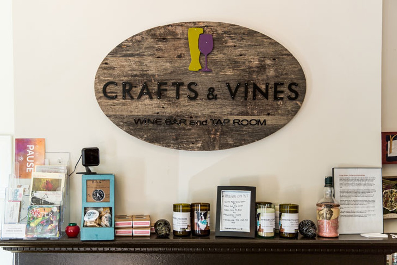 Crafts & Vines Wine Bar in MainStrasse Village Has Wine on Tap and 'Truckstop Charcuterie'