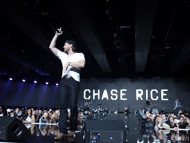 Chase Rice rounds out the music fest's headliner lineup.
