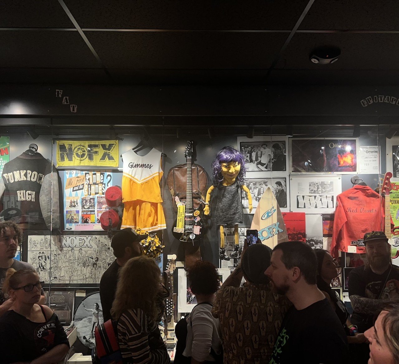 NOFX exhibit | The Punk Rock Museum in Las Vegas, Nevada