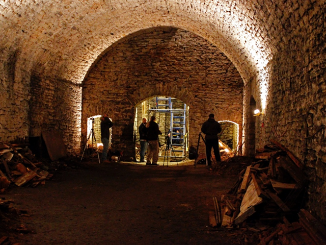 A historic lagering cellar