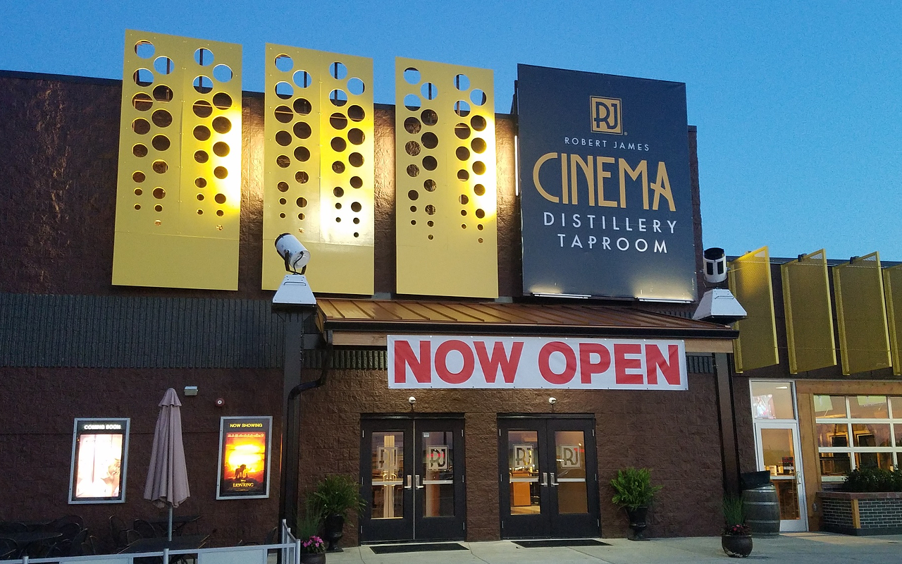 Eastgate's RJ Cinema Distillery and Taproom Reopens This Weekend Screening Classic Films