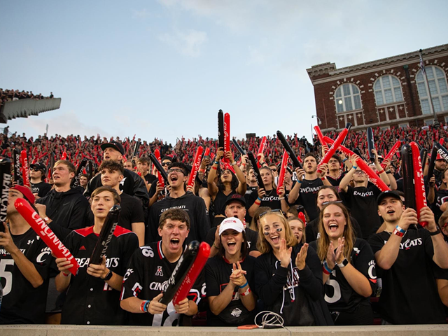 ESPN’s College GameDay is stopping by the Queen City for the first time at the University of Cincinnati’s homecoming game this Saturday, Nov. 6.