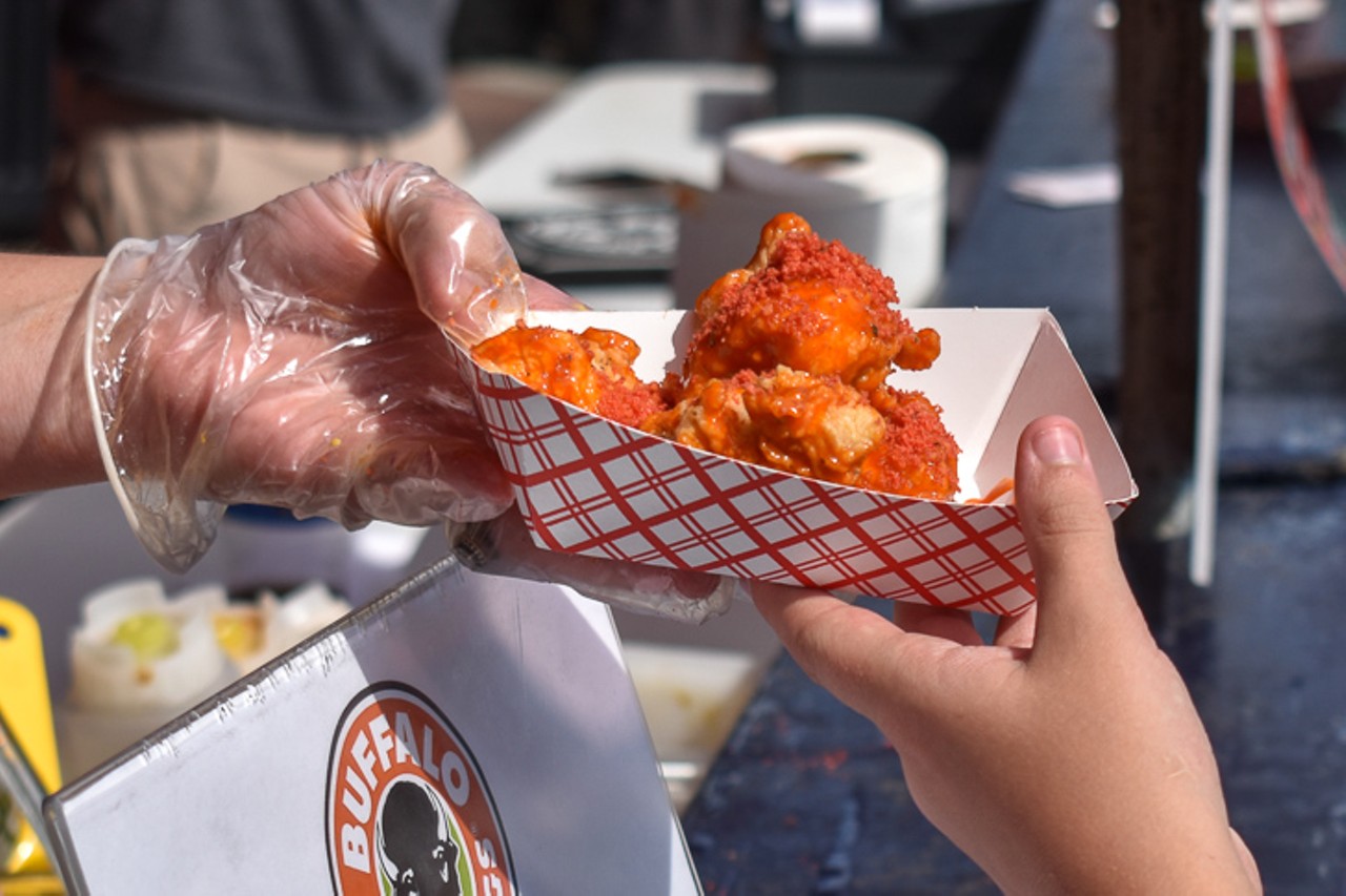 Buffalo Wings and Rings was one of the sponsor's of the event
