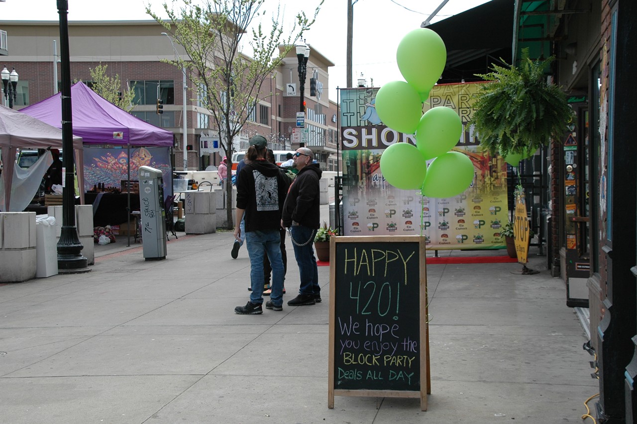Everything We Saw at the 4-20 Cannabis-Themed Block Party on Short Vine
