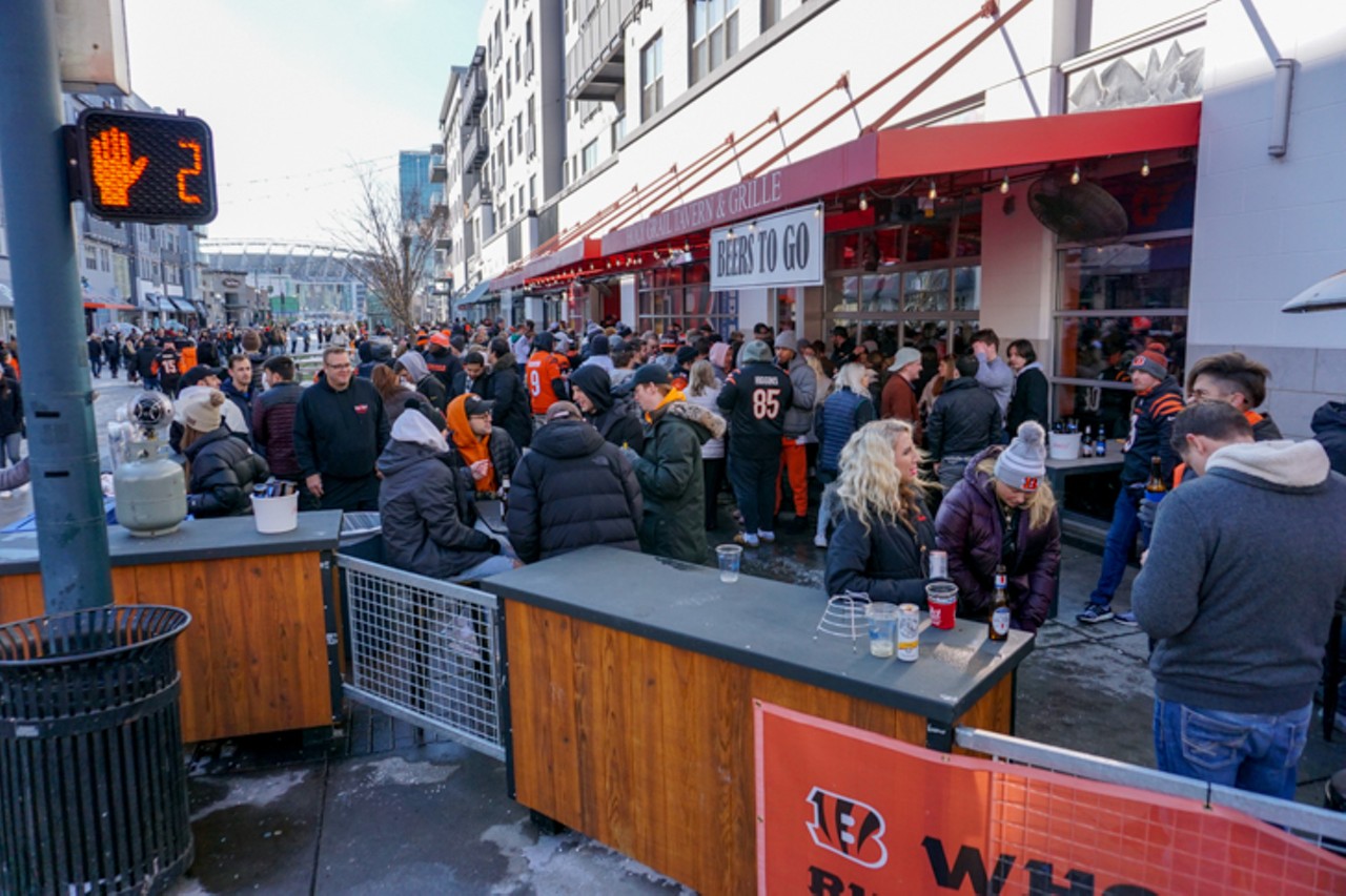 Everything We Saw at The Bengals AFC Championship Pregame Party at