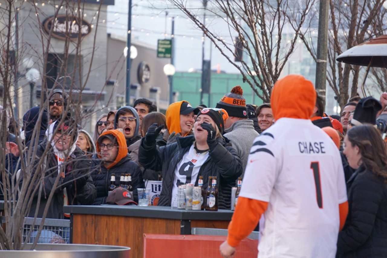 Everything We Saw at The Bengals AFC Championship Pregame Party at