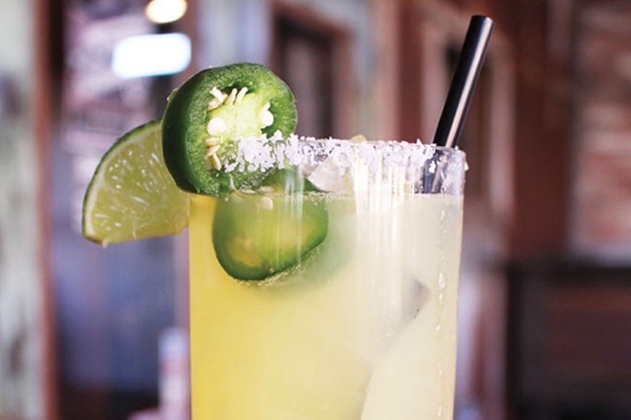 Axis Alley
The Picante Pineapple margarita &#151; pineapple juice, agave and jalape&ntilde;o
Photo: Provided