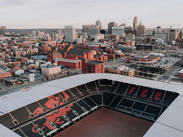 FC Cincinnati's West End stadium will now be known as TQL Stadium.