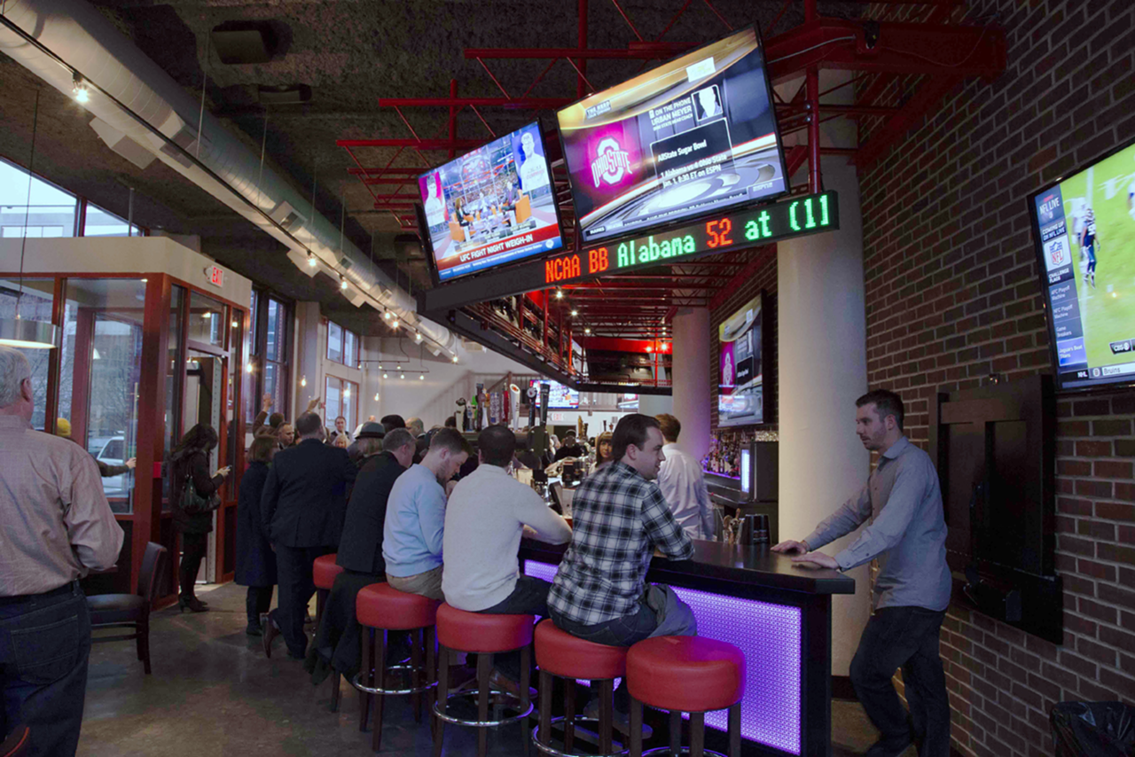 First Look: Lachey's Bar