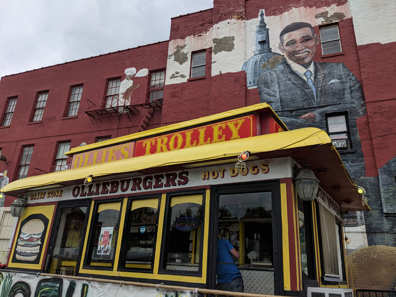 Ollie's Trolley (1607 Central Ave., OTR): A Cincinnati staple in soul food, Ollie's Trolley offers specially seasoned burgers, turkey tips, vegetarian sides and more.
