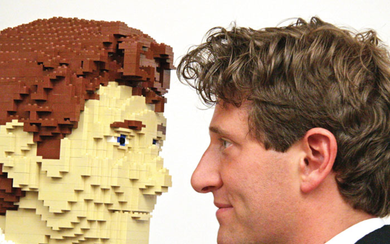 Artist Nathan Sawaya recreates masterpieces and life-size sculptures out of LEGO bricks.