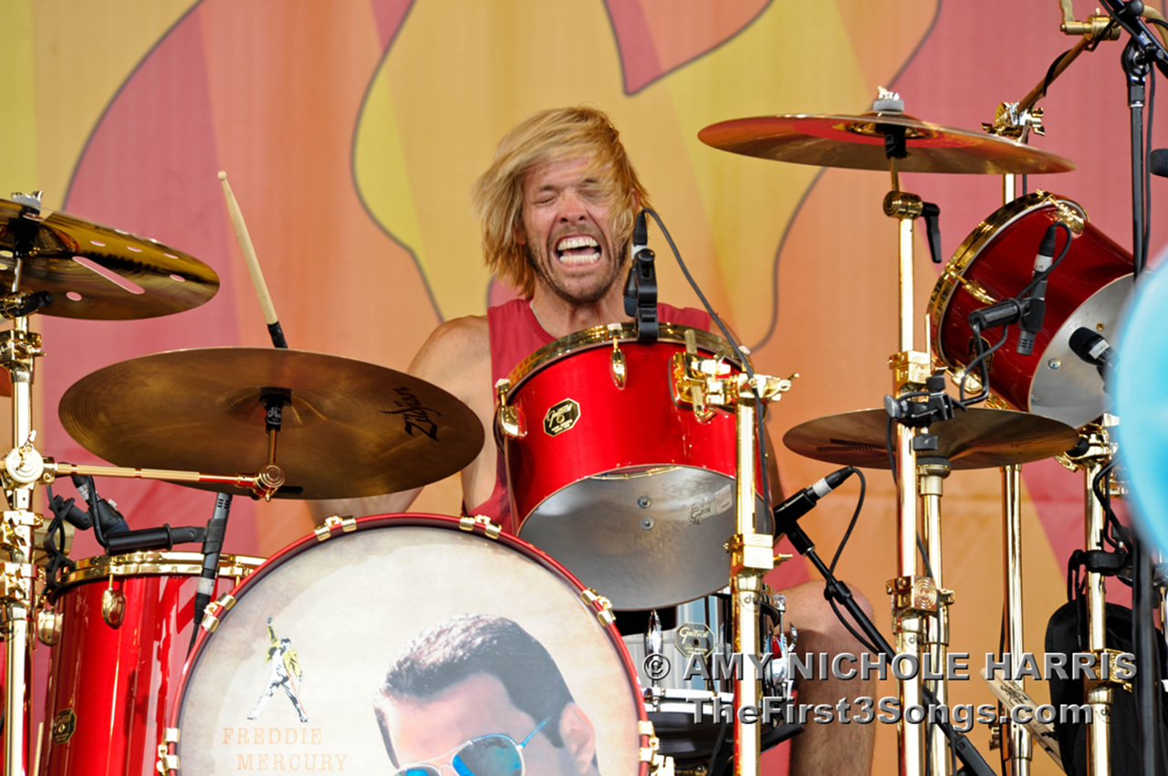 Foo Fighters at New Orleans JazzFest 2012