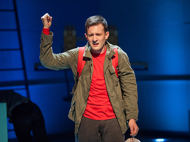 Nick LaMedica in the Playhouse’s outstanding Curious Incident