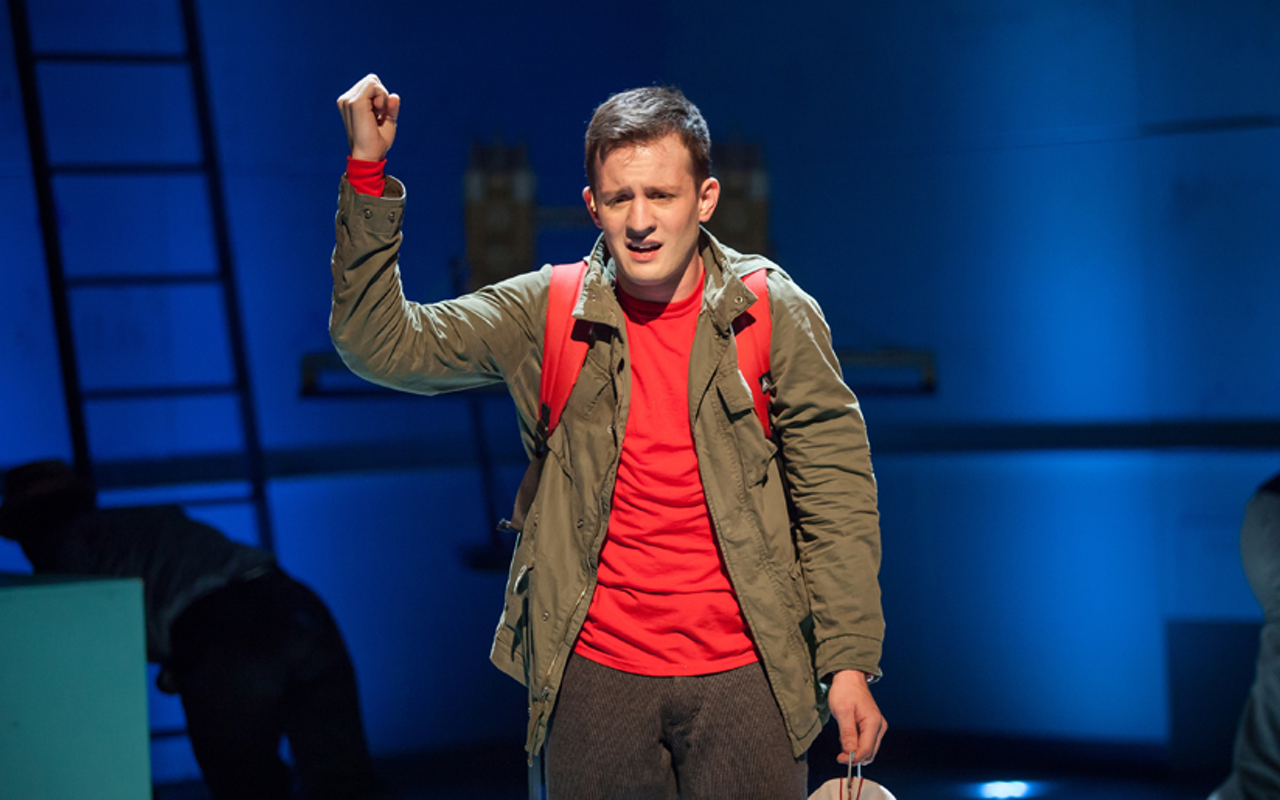 Nick LaMedica in the Playhouse’s outstanding Curious Incident