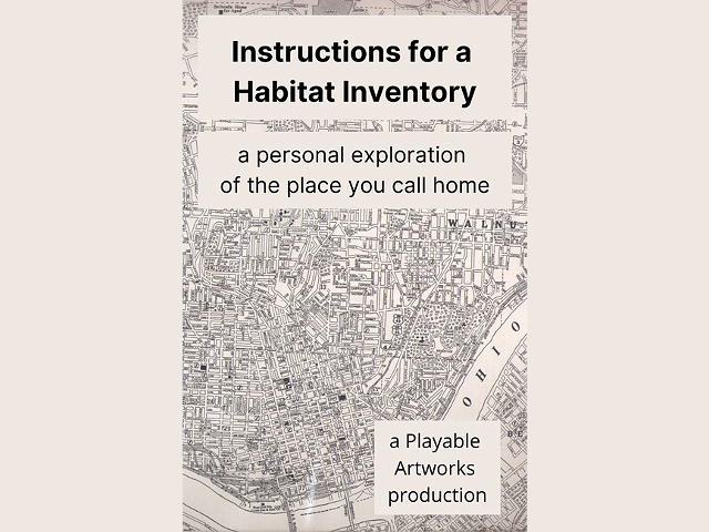 Poster for "Instructions for Habitat Inventory"