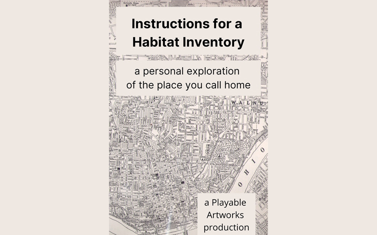 Poster for "Instructions for Habitat Inventory"