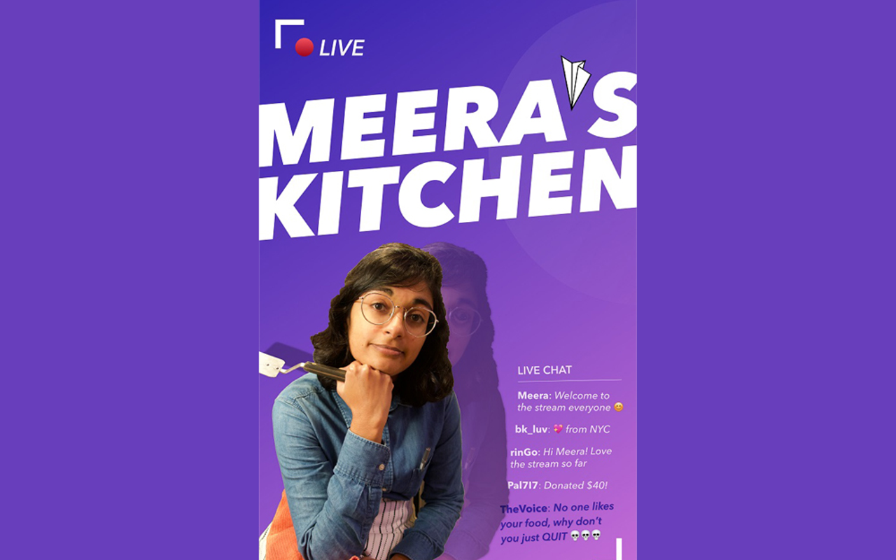 Poster for "Meera's Kitchen"