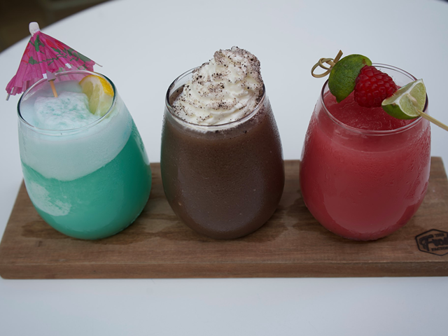 The Frost Factory, a build-your-own boozy slushie bar is coming to The Banks.