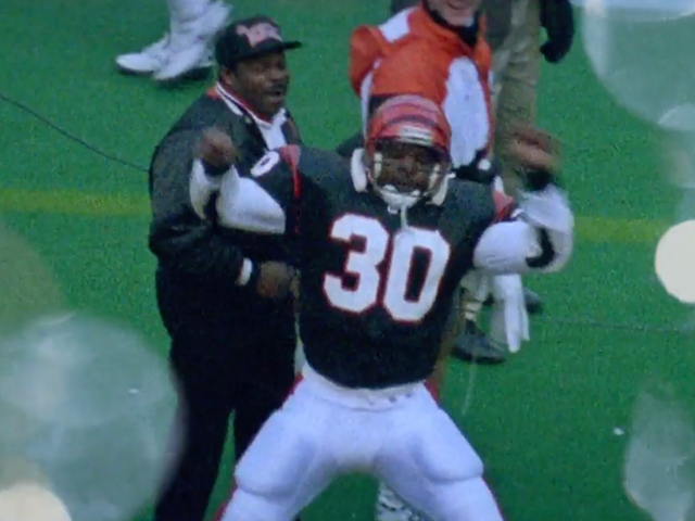 Will former Cincinnati Bengal Ickey Woods do the "Ickey Shuffle" at Saturday's event?