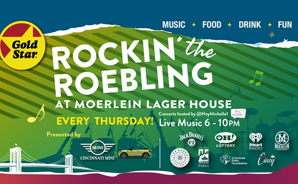 Gold Star Rockin' the Roebling at Moerlein Lager House - Schmidlapp Event Lawn Adjacent to The Banks