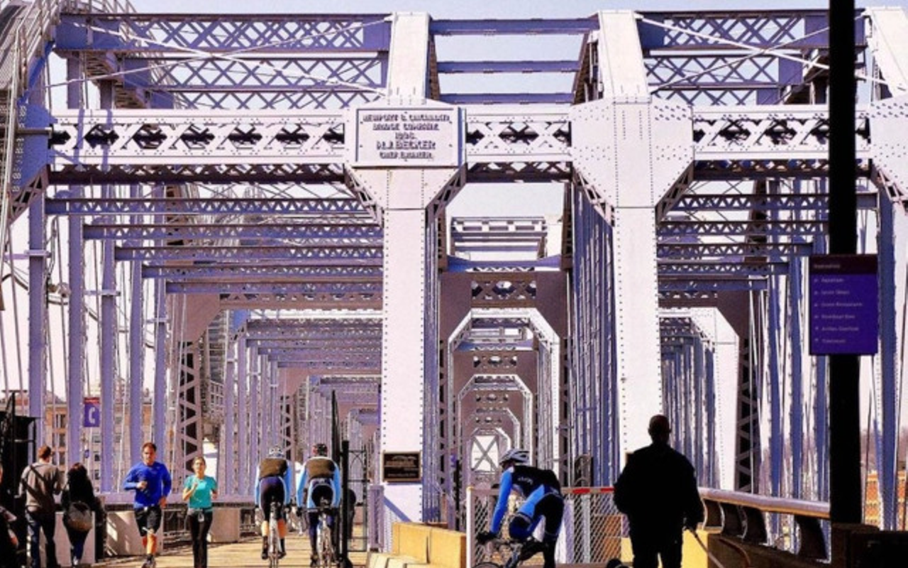 The Purple People Bridge