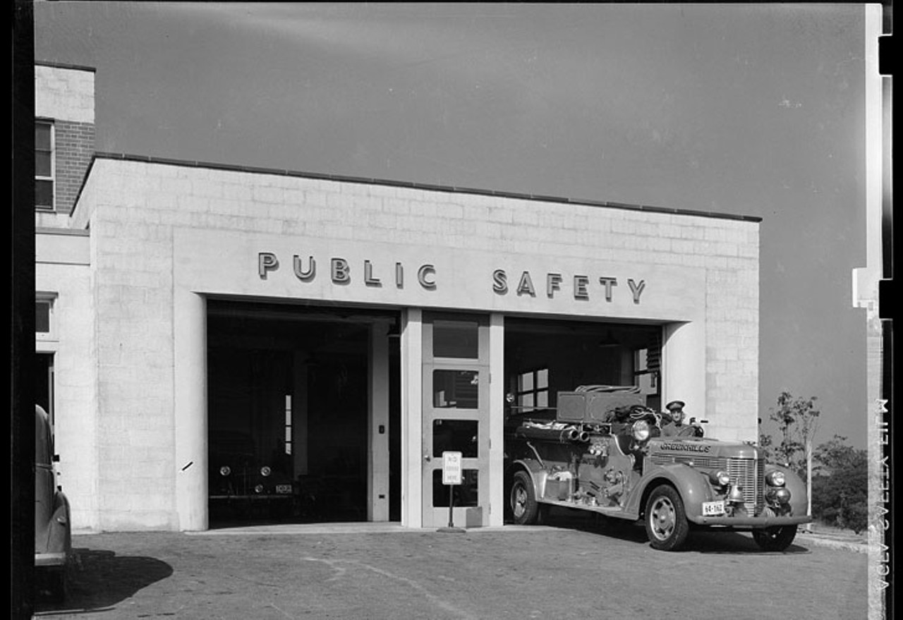 Fire station, 1938
Photo: Library of Congress