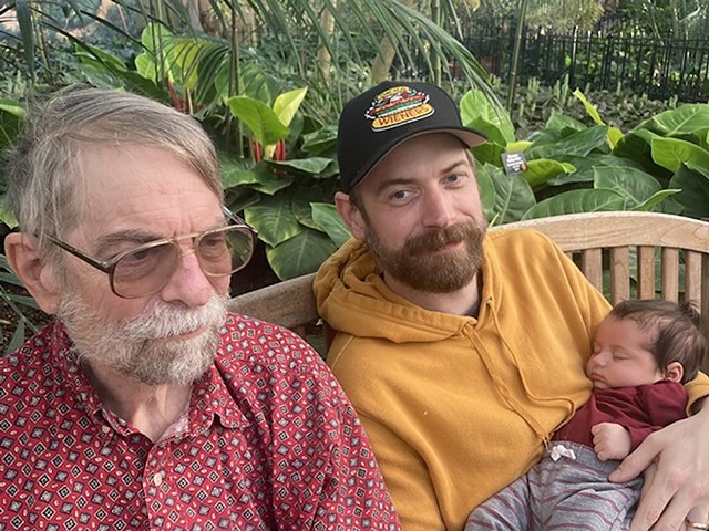 The author, his son Patrick, and his grandson Danny.