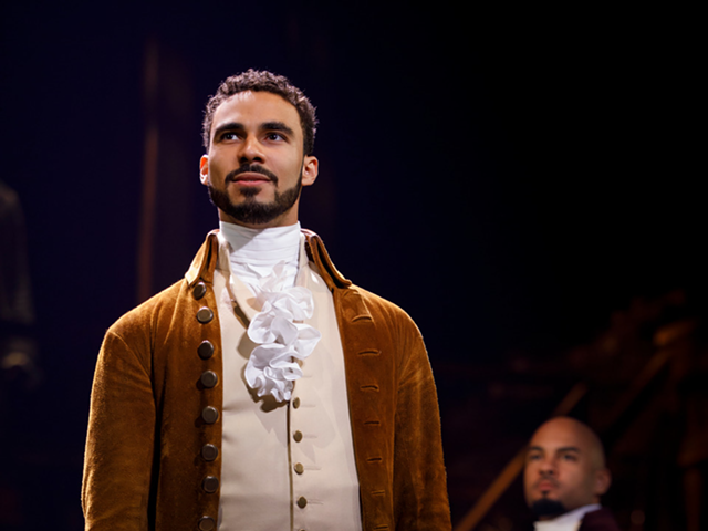 Austin Scott from the touring production of 'Hamilton'
