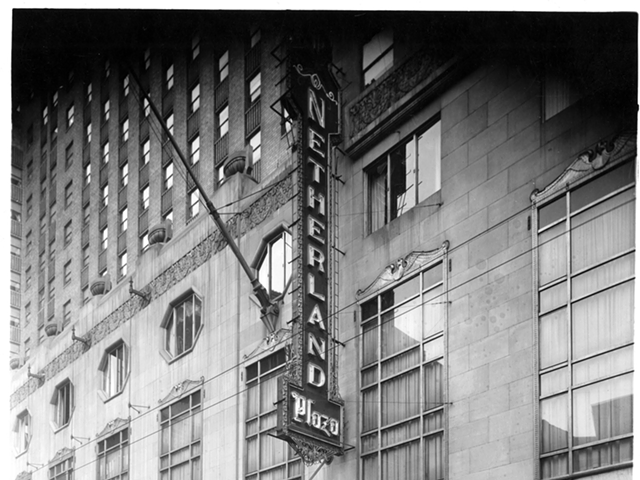 The Netherland Plaza (pictured here in 1933) has been featured on Haunted Cincinnati Tours.