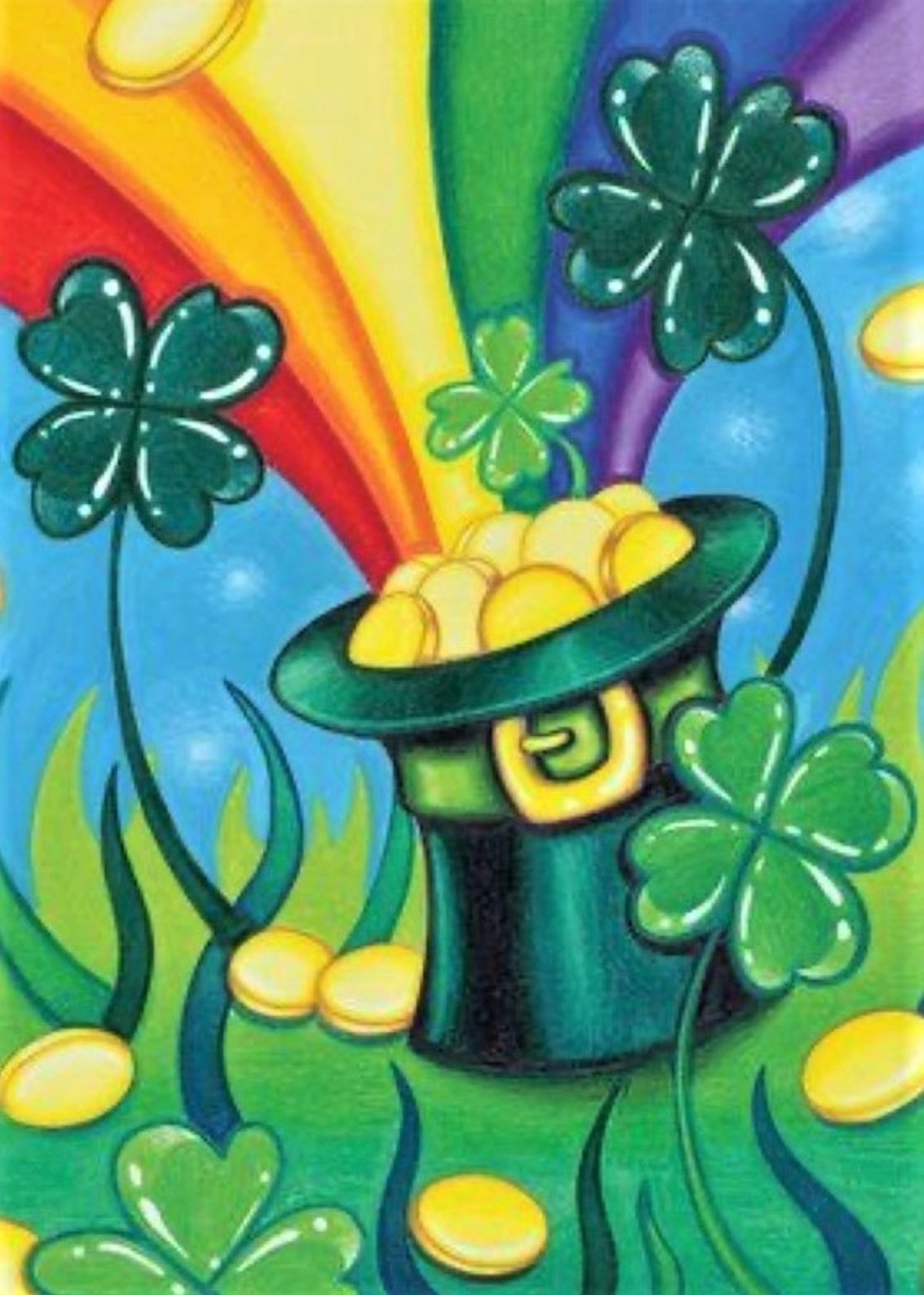 Make & Take: St. Patrick's Day Green Beer Painting Party
Artists will lead you in creating a painting featuring the end of a rainbow in honor of St. Patrick’s Day. Supplies will be provided for everyone, and you can also bring your own snacks and drinks, which organizers will help you turn green. Art Central Foundation, 4 N. Main St., Middletown; Friday, March 17, 5:30-8:30 p.m.; $35