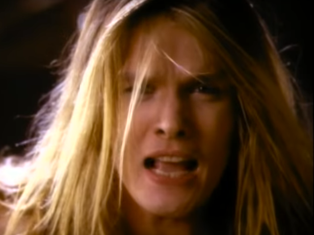 Sebastian Bach in Skid Row's "I Remember You" music video