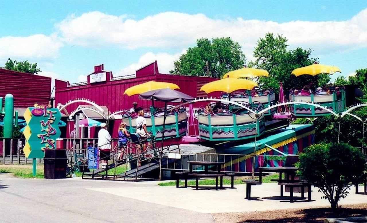 Americana Amusement Park/LeSourdsville Lake Amusement Park
Americana, known at LeSourdsville Lake prior to that, was an amusement park in Monroe. The park opened in 1922 as a family picnic and swimming destination, but it transformed into an amusement park throughout the 1940s. The park rebranded as Americana Amusement Park in 1978, but a fire in 1990 bankrupted the park and it permanently closed in 1999. It reopened in 2002 as LeSourdsville Lake again, but didn’t last long.
“I know its not technically cincinnati but Americana” -u/roger_that_hooah
“Will never forget my first rollercoaster there, the screeching eagle ” -u/im_your_lobster
“That place was awesome, not as busy as king island, but perfect if you want to have fun with your friends without the high costs.” -u/Excellent_Foot_7399