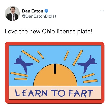Here's What Twitter Thinks About the New Ohio License Plate